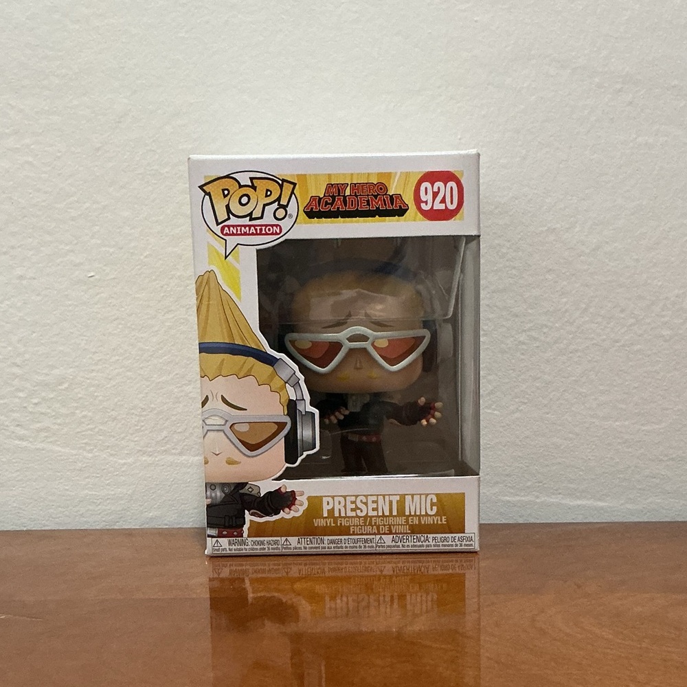 Funko Pop! Animation Present Mic with Yellow and Black Accents